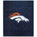 Denver Broncos 60" x 70" Echo Wordmark Lightweight Blanket