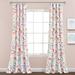 Unicorn Heart Window Curtain Panels White/Multi 52X84 Set - Lush Decor 16T006030