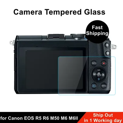 Protecteur d'écran pour Canon EOS R5 R6 R5C R7 R8 R50 Original 9H en verre trempé pour appareil