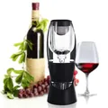 Aérateur de vin de réservation carafe à décanter rehausseur de saveur de vin rouge et blanc