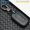 Juste de clé en fibre de carbone ABS sac à dos pour Hyundai Soladditif HB20 Veloster Fast 35