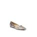 Women's Havana Flat by Naturalizer in Tan Snake (Size 6 1/2 M)