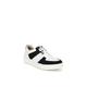 Wide Width Women's Hadley Sneakers by Naturalizer in Black White (Size 8 1/2 W)