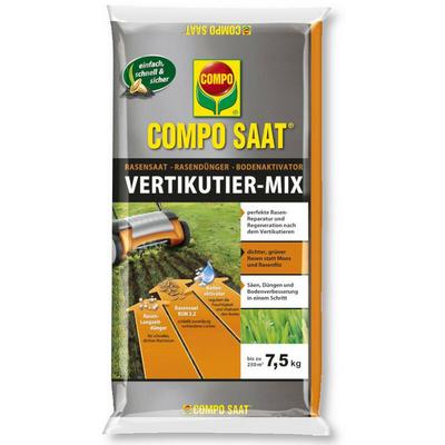 Compo - saat Vertikutier-Mix 7,5kg Vertikutierhilfe Nachaat Rasensamen Rasendünger