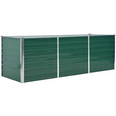 Vidaxl - Garten-Hochbeet Verzinkter Stahl 240x80x77 cm Grün 503935 Image