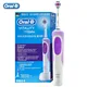 Oral B-Brosse à dents électrique Vitality 3D blanche avec tête de brosse EB18 étanche charge