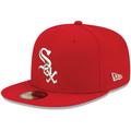 Men's New Era Red Chicago White Sox Logo 59FIFTY Fitted Hat