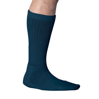 Men's Big & Tall Mega Stretch Socks by KingSize in Navy (Size 2XL)