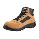 Carhartt Men's Michigan Rugged Flex S1P Midcut Safety Boot, Wheat, 37