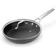 MSMK Non Stick Frying Pan with Lid, 26cm Frying Pan, Dishwasher Safe, Suitable for All Stoves and Oven, Stay-Cool Handle