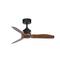 Faro JUST FAN XS Schwarz/Holz-Ventilator 81 cm