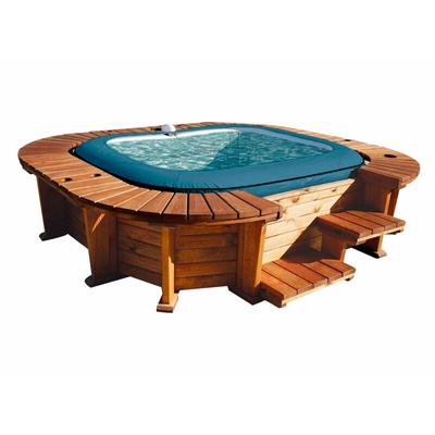 K2O - Whirlpool mit Holzverkleidung Palm Beach 250x275x71 cm für 4-6 Personen mit Hydrojets und Image