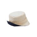 Men's Big & Tall Reversible Bucket Hat by KingSize in Khaki Navy (Size 2XL)