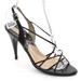 Michael Kors Shoes | Michael Kors Black Leather Slingback Sandals 7.5 M | Color: Black | Size: 7.5