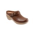 Women's Marquette Mules by SoftWalk in Saddle (Size 10 M)