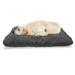 East Urban Home Ambesonne Black & White Pet Bed, Concentric Dotted Circles Inspired From Australian Aborginial Art | 24 H x 39 W x 5 D in | Wayfair