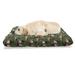 East Urban Home Flamingo Pet Bed, Repetitive Pattern Of Exotic Bird & Monstera Leaves, Chew Resistant Pad For Dogs & Cats Cushion w/ Removable Cover | Wayfair