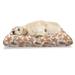 East Urban Home Ambesonne Autumn Pet Bed, Oak Poplar Beech Maple Aspen & Horse Chestnut Leaves | 24 H x 39 W x 5 D in | Wayfair