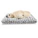 East Urban Home Ambesonne Music Pet Bed, Abstract Style Professional Pattern Notes & Clef Sheet Play Writing Print | 24 H x 39 W x 5 D in | Wayfair