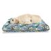 East Urban Home Ambesonne Palm Leaf Pet Bed, Tropical Summer Print w/ Palm Abstract Nature Pattern Fantasy Dream | 24 H x 39 W x 5 D in | Wayfair