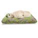 East Urban Home Ambesonne Botanical Pet Bed, Floral Pattern Cartoonish Turmeric Flower Blossom | 24 H x 39 W x 5 D in | Wayfair