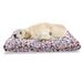 East Urban Home Ambesonne Tulip Pet Bed, Floral Background w/ Linked Swirling Tulip & Branches Fresh Ornate | 24 H x 39 W x 5 D in | Wayfair