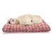 East Urban Home Ambesonne Houndstooth Pet Bed, Hand Drawn Ikat Pattern Traditional Old Fashioned Design In Pastel Colors | Wayfair