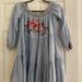 Free People Dresses | Blue Free People Off The Shoulder Dress Size Xs | Color: Blue | Size: Xs