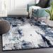 White 24 x 0.32 in Area Rug - Trent Austin Design® Bouldin Creek Abstract Area Rug Polyester | 24 W x 0.32 D in | Wayfair