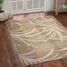 White 96 x 0.16 in Area Rug - Bay Isle Home™ Spathariko Floral Beige Indoor/Outdoor Area Rug, Synthetic | 96 W x 0.16 D in | Wayfair