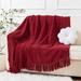 Gracie Oaks Mugsy Knit Zig Zag Chenille Throw Blanket Polyester | 50 W in | Wayfair 7FC073C8EA39495E89495D8F1B7D0568