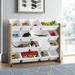 Viv + Rae™ Aaban Toy Organizer Wood/MDF in Brown | 31 H x 42 W x 15.5 D in | Wayfair 2547D04C2ACD4FAD82D67A935976AC2C