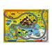 48 x 39 x 0.25 in Rug - Zoomie Kids Weranna Animal Safari Vehicle Educational Learning Game Play Non Slip Kids Rug Carpet Classroom Mat | Wayfair