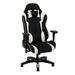 Latitude Run® High Back Ergonomic Mesh Gaming Chair Mesh in White/Black | 50 H x 29 W x 27 D in | Wayfair LDER1364 41613855