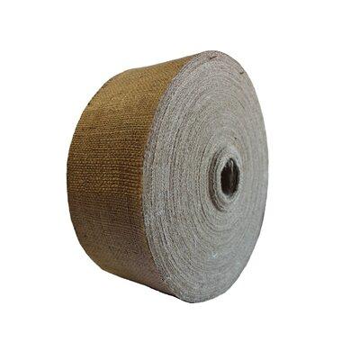 The Holiday Aisle® Wide Burlap Roll - 100 Yards (10oz) Solid Ribbon Fabric in Brown, Size 5.0 H x 3600.0 W in | Wayfair