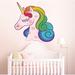 Trinx Baby Unicorn Sticker, Baby Unicorn Decal, Baby Unicorn Wall Art Vinyl in Gray | 46 H x 46 W in | Wayfair 44AEFCD3CEA4438C973EF8EE6DD7B633