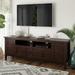 Lark Manor™ Anoosh Solid Wood TV Stand for TVs up to 80" Wood in Brown | 26 H in | Wayfair 8DADC1FF7D8249E388B2F39E2232DDD0