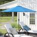 Sol 72 Outdoor™ Yolanda 9' x 9' Lighted Market Umbrella Metal in Blue/Navy | 95 H in | Wayfair 1480D89C7FE942EBBA3F2D6F9FF5C2A9