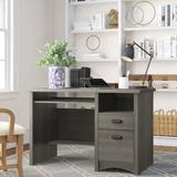 Winston Porter Cardell Desk Wood in Gray | 30.13 H x 45.88 W x 23.25 D in | Wayfair 11929