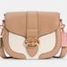 Coach Bags | Coach Georgie Saddle Bag In Colorblock | Color: Cream | Size: Os