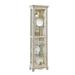 Side Entry 5 Shelf Curio Cabinet in Weathered White - Home Meridian P021595