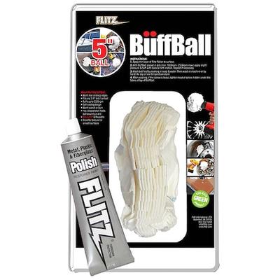 FLITZ PB101-50 Buffing Ball,Polishing Type,5" Size