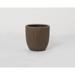 Ebern Designs Finsted Plastic Pot Planter Natural Fibers/Composite/Fiberglass/Resin/Plastic in Brown | 11 H x 11 W x 11 D in | Wayfair