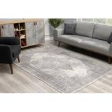 Brown/Gray 96 x 0.4 in Area Rug - Ophelia & Co. Smithton Abstract Gray/Beige Area Rug Polypropylene | 96 W x 0.4 D in | Wayfair