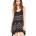 Free People Dresses | Free People Voile & Lace Trapeze Slip Dress Sz S | Color: Black/Gray | Size: S