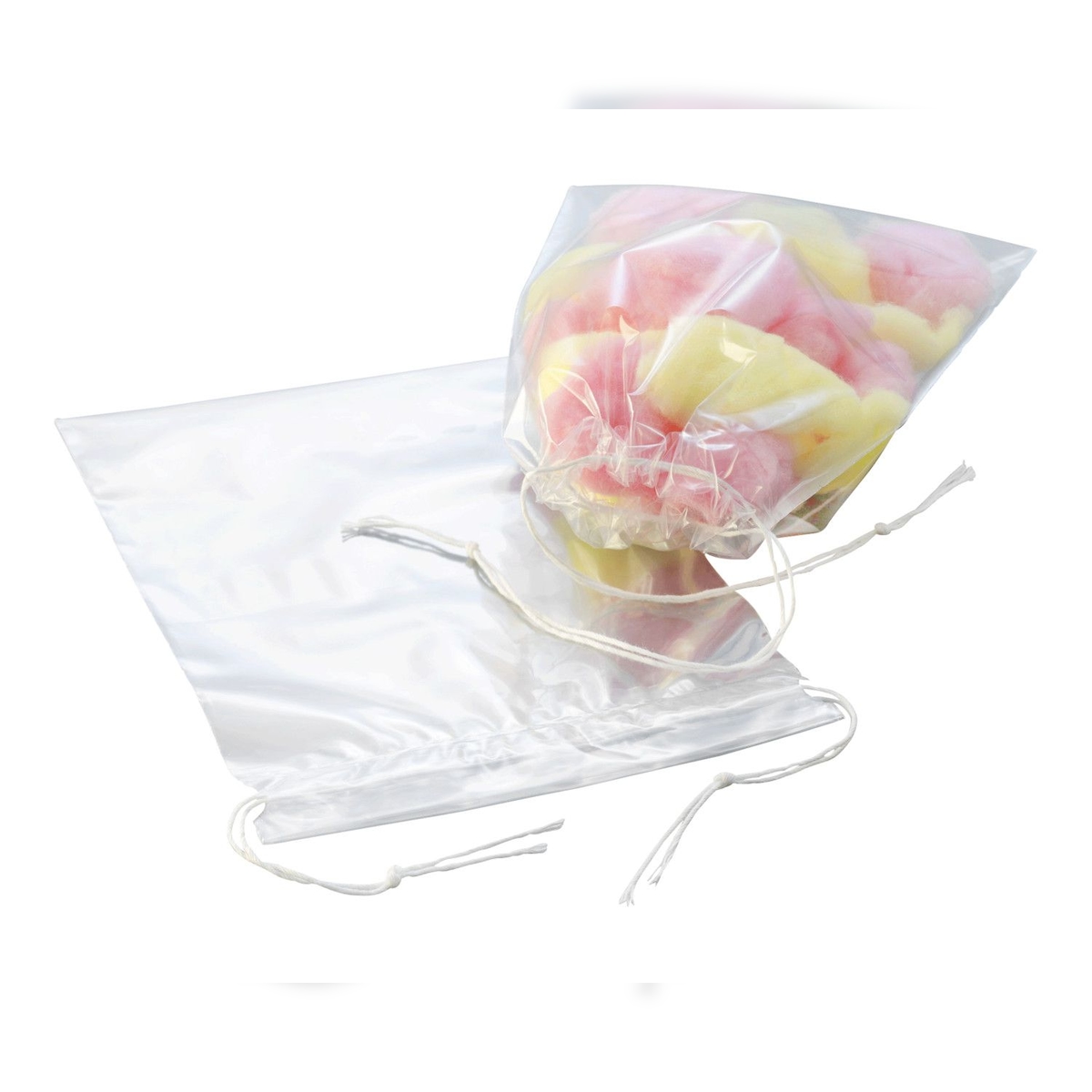 VEPATIM 500x Kordelzugbeutel 250 x 400 mm 50 my Image