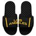 Men's ISlide Black Los Angeles Sparks Alternate Jersey Slide Sandals