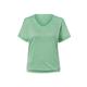 Funktionsshirt, mintfarben meliert