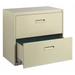 HIRSH 19295 30" W 2 Drawer File Cabinet, Putty, Letter