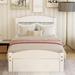 Harriet Bee Glynn Solid Wood Platform Bed Wood in White | 35.5 H x 41.7 W x 78 D in | Wayfair 06A33951801648A6939B52D5D7CDFCB0